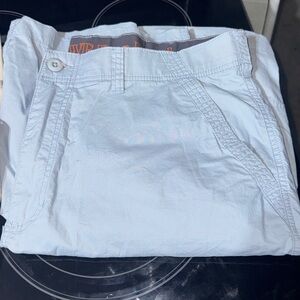 WearFirst Men’s cargo shorts. Light blue. Waist 40 and 11” inseam.